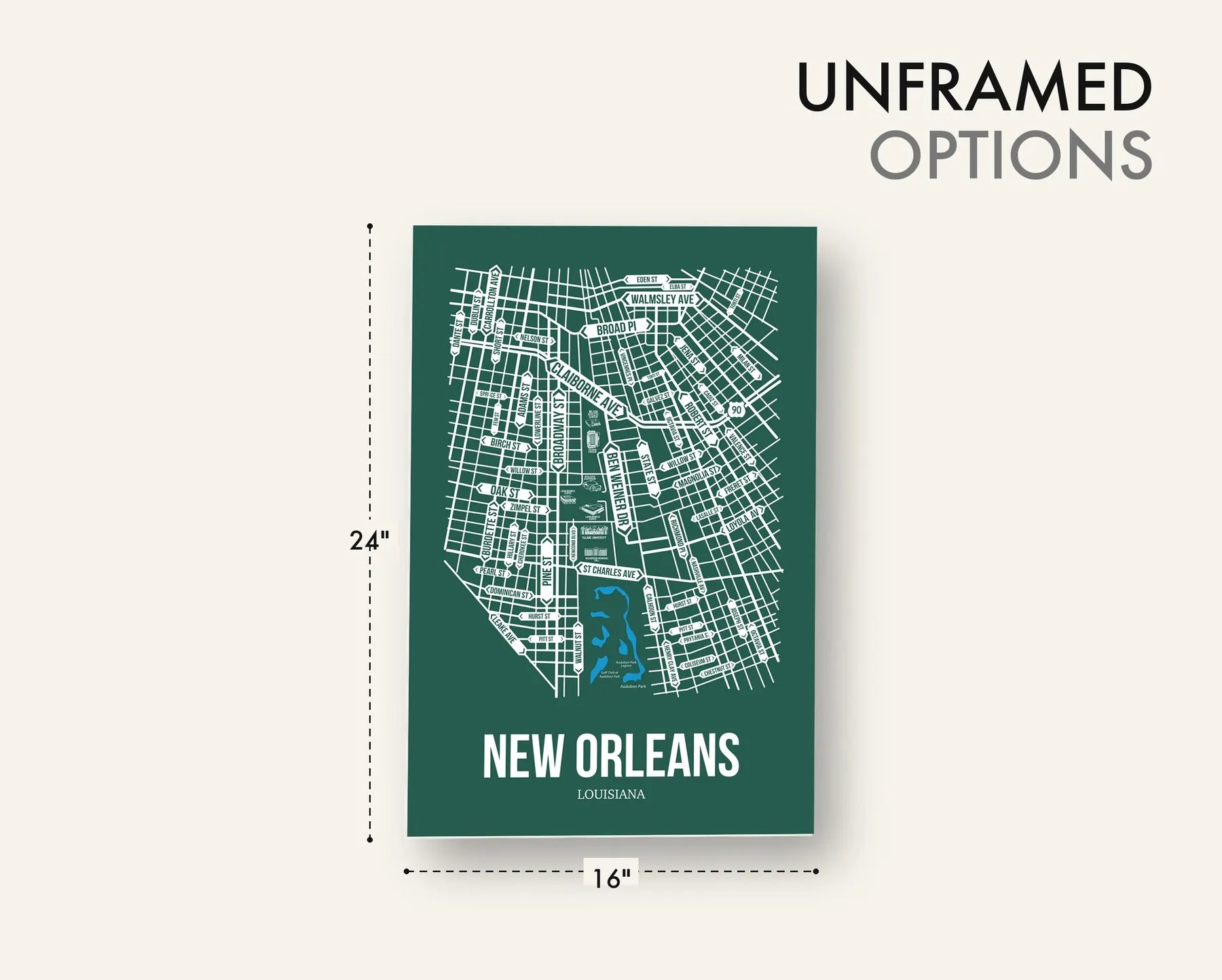 New Orleans, Louisiana street map 18