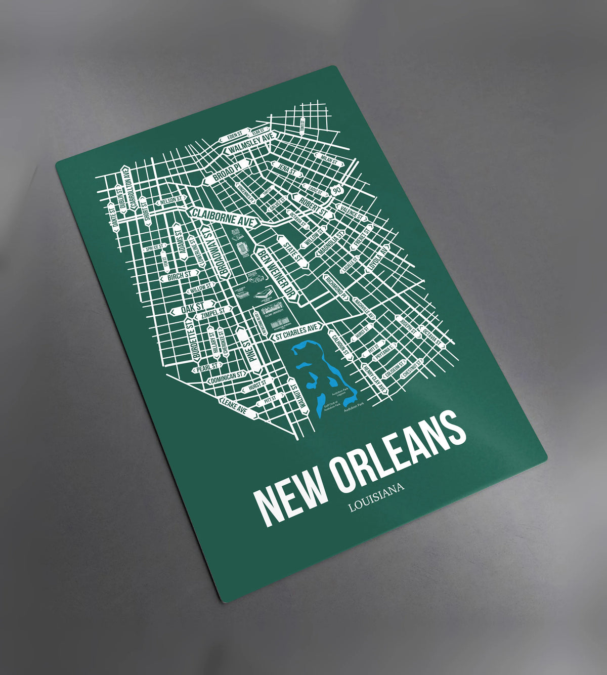 New Orleans, Louisiana street map 2