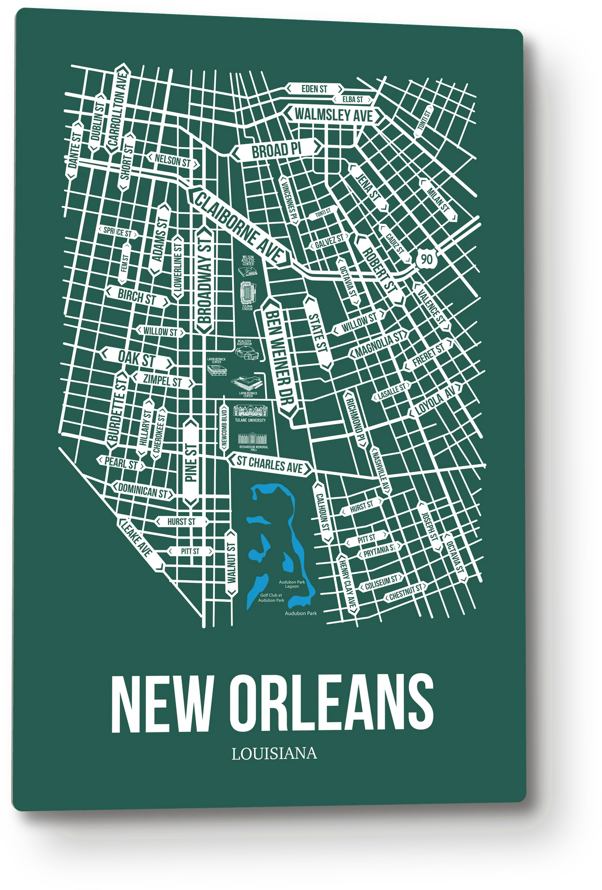 New Orleans, Louisiana street map 1