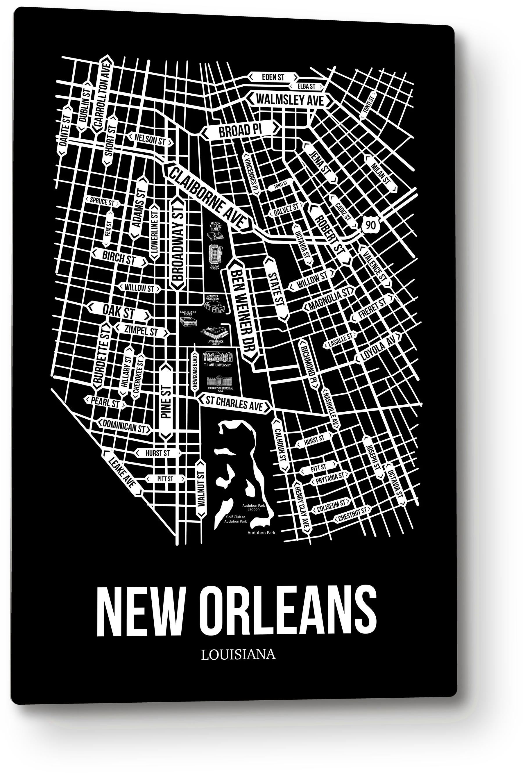 New Orleans, Louisiana street map 9