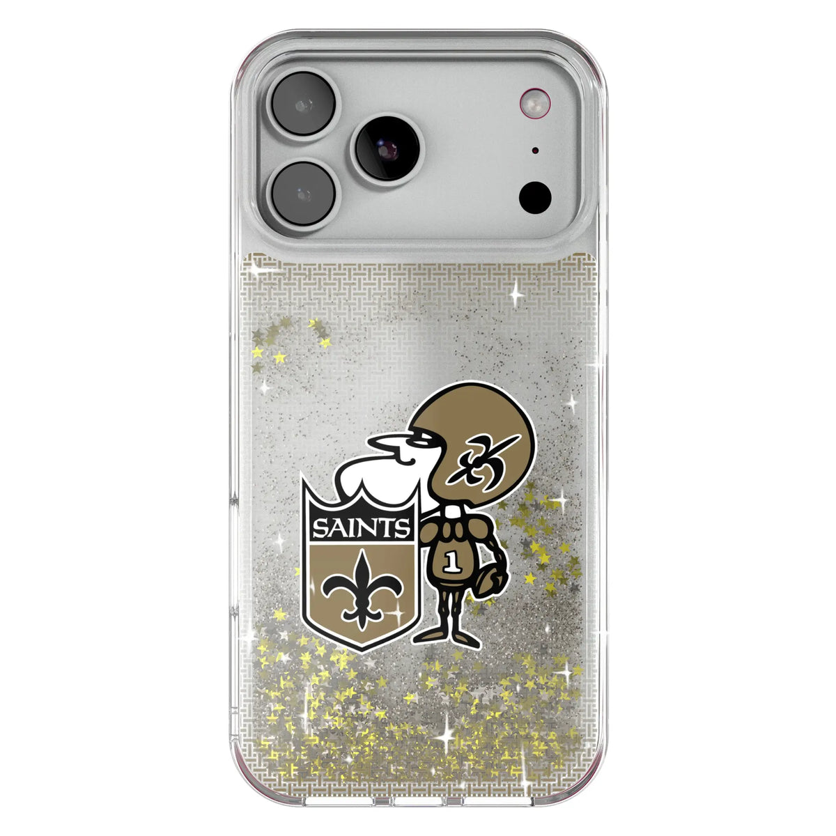 New Orleans Saints Historic Collection Linen Glitter Phone Case 19