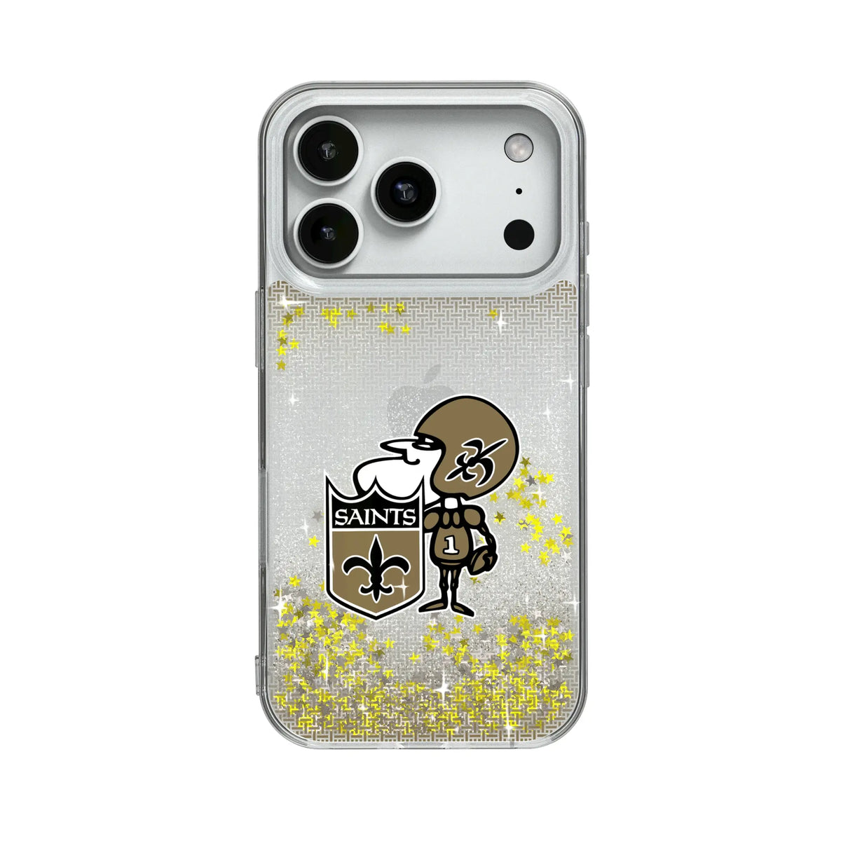 New Orleans Saints Historic Collection Linen Glitter Phone Case 18