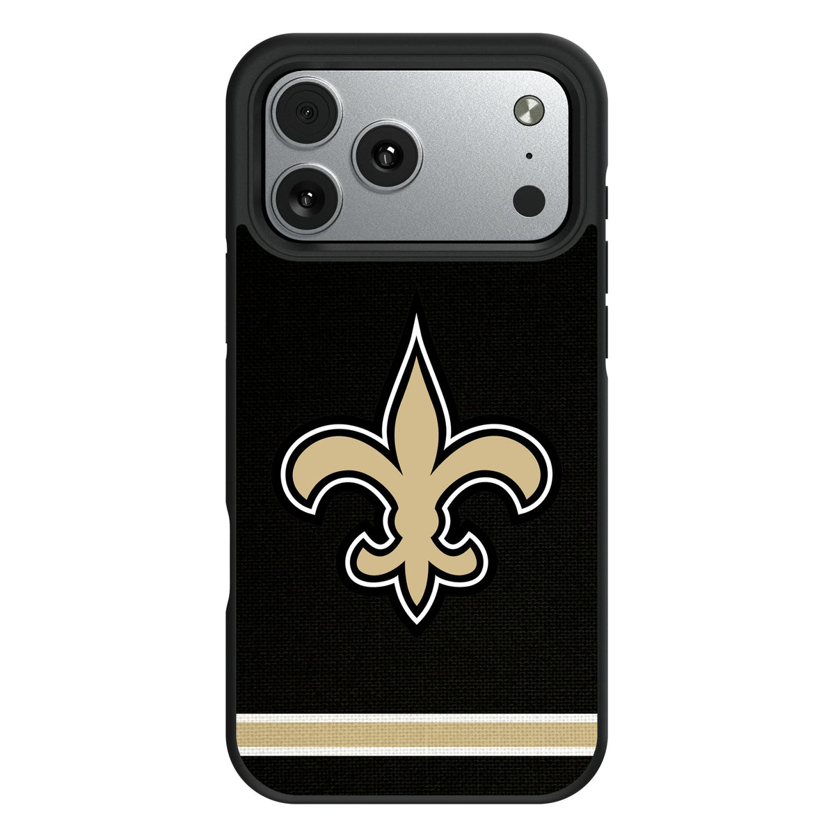 New Orleans Saints Stripe Bump Phone Case 11