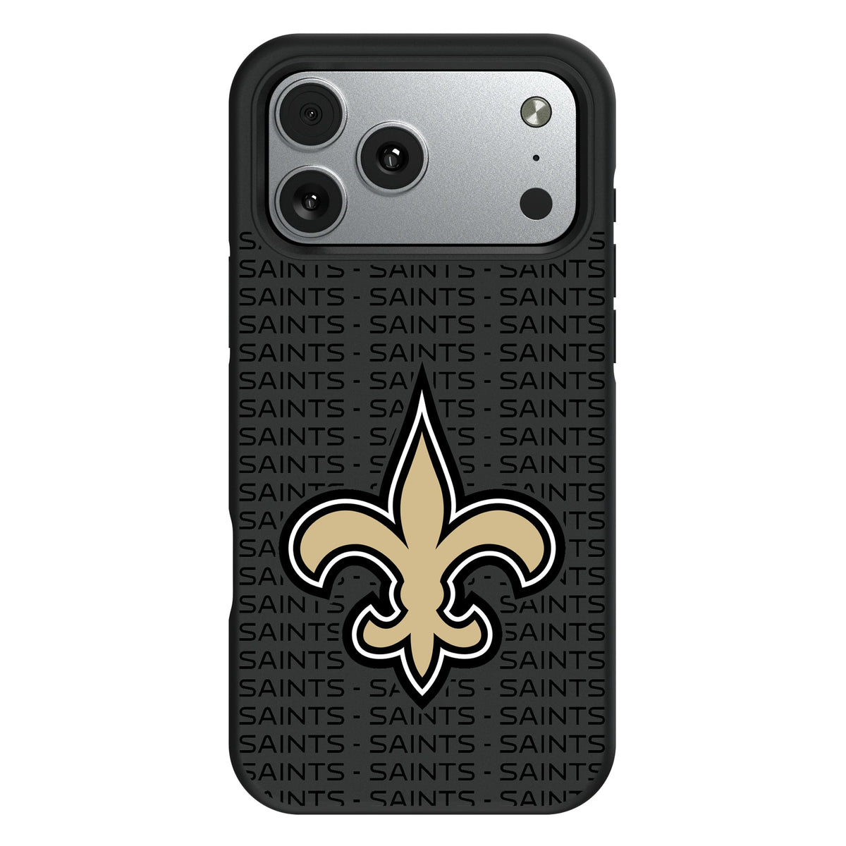 New Orleans Saints Text Backdrop Bump Phone Case 11