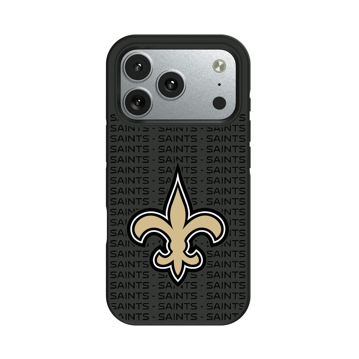 New Orleans Saints Text Backdrop Bump Phone Case 10