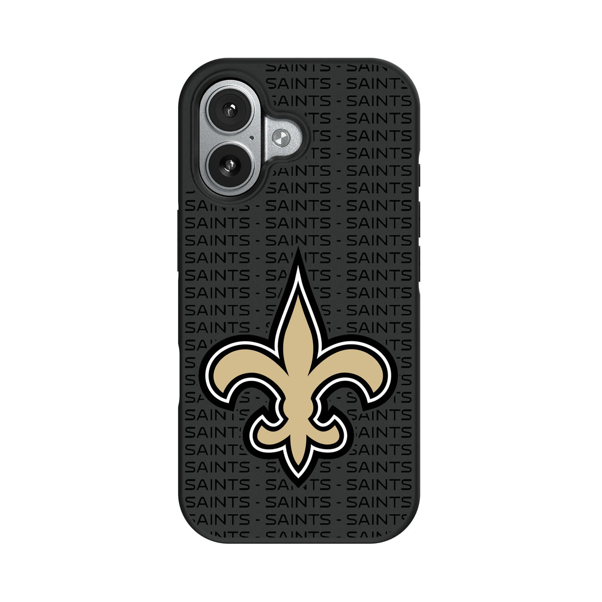 New Orleans Saints Text Backdrop Bump Phone Case 8