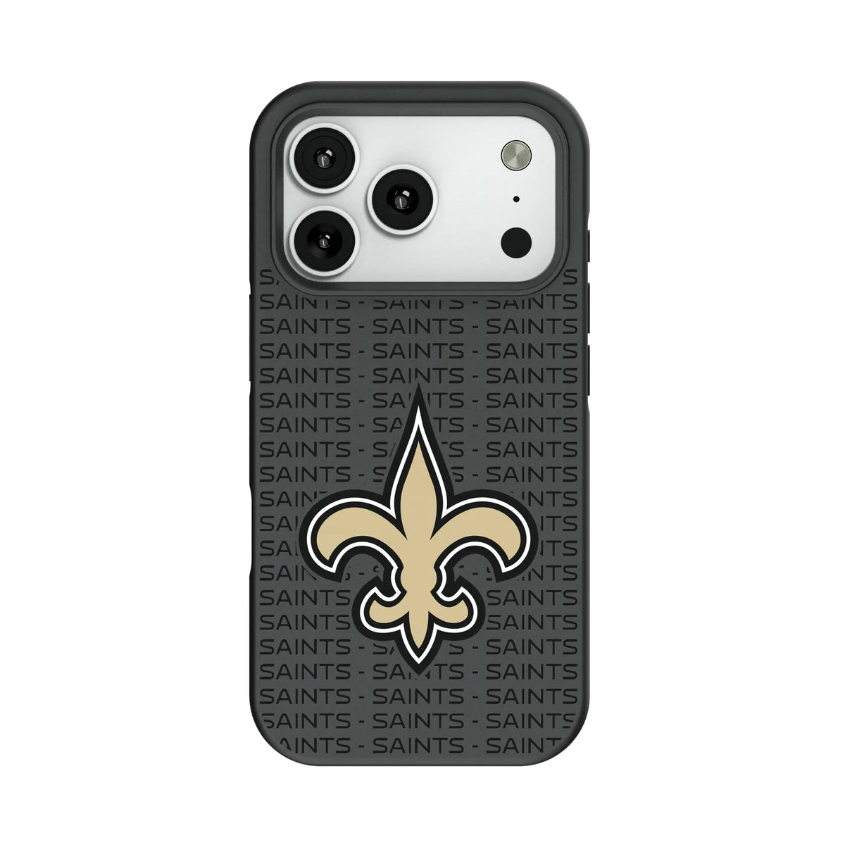 New Orleans Saints Text Backdrop Bump Phone Case 12