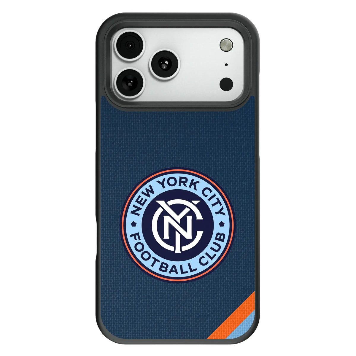 New York City FC  Diagonal Stripe Bump Phone Case 13
