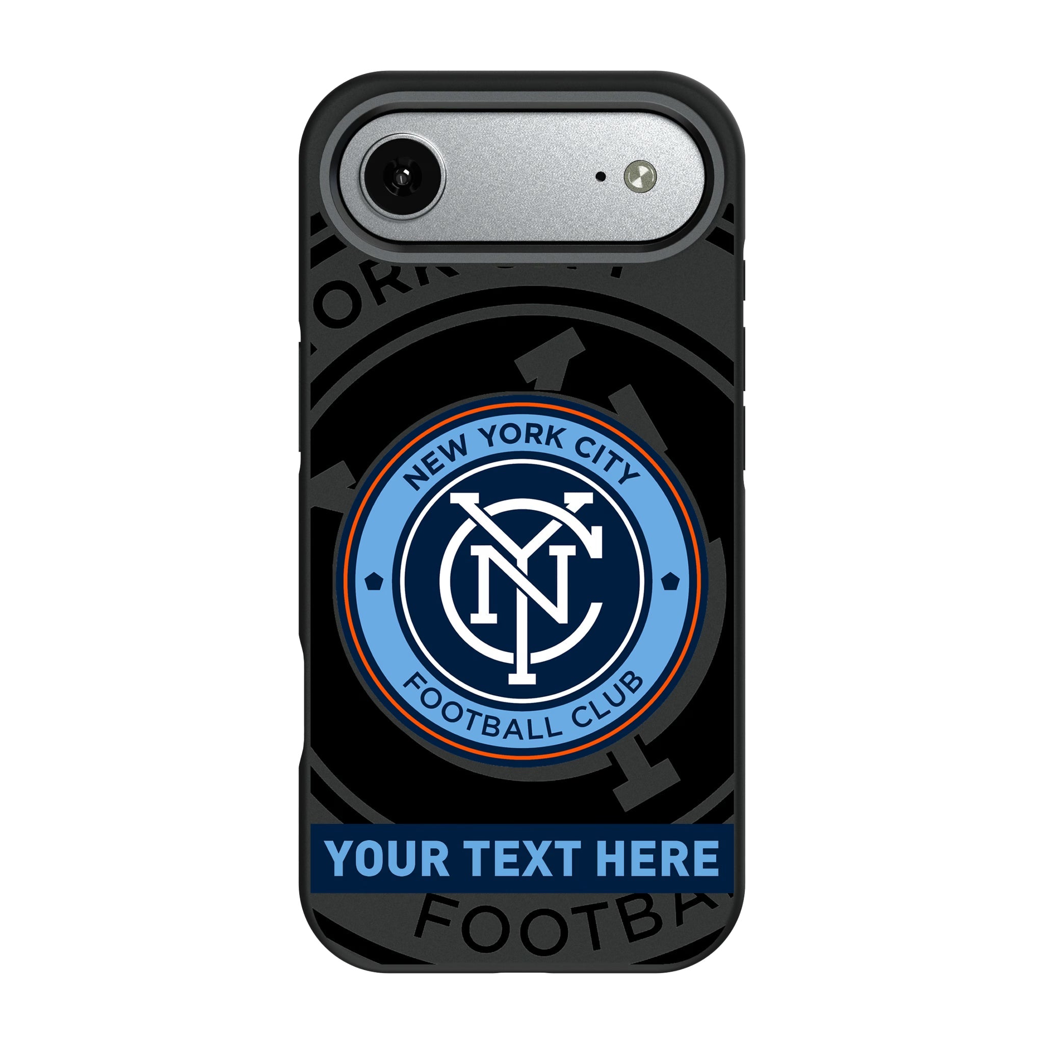 New York City FC Personalized Tilt Bump Phone Case for Apple iPhone 10