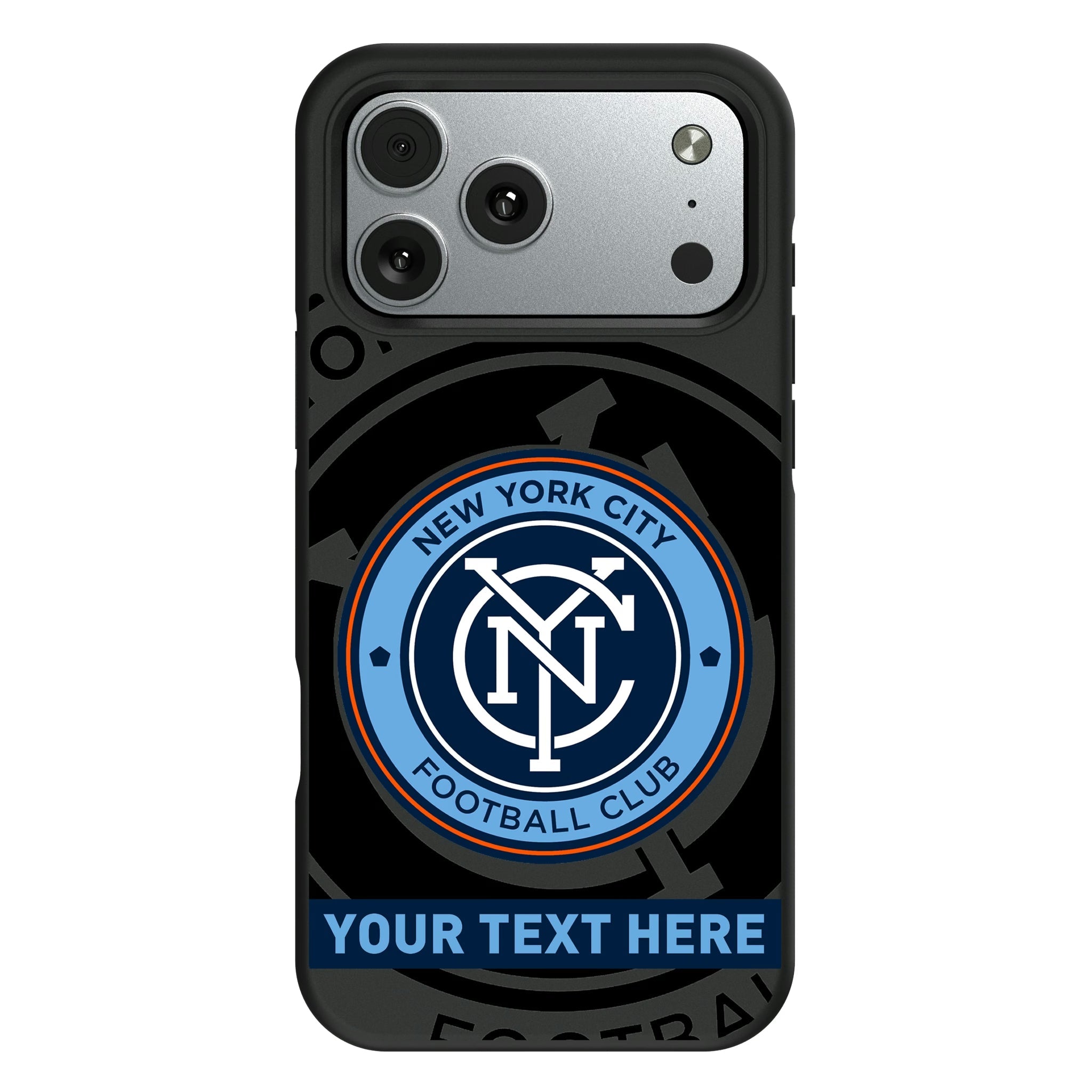 New York City FC Personalized Tilt Bump Phone Case for Apple iPhone 12