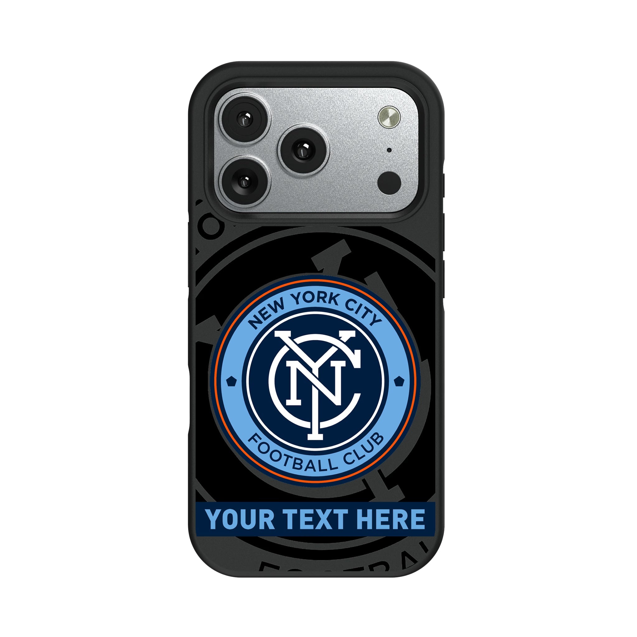 New York City FC Personalized Tilt Bump Phone Case for Apple iPhone 11