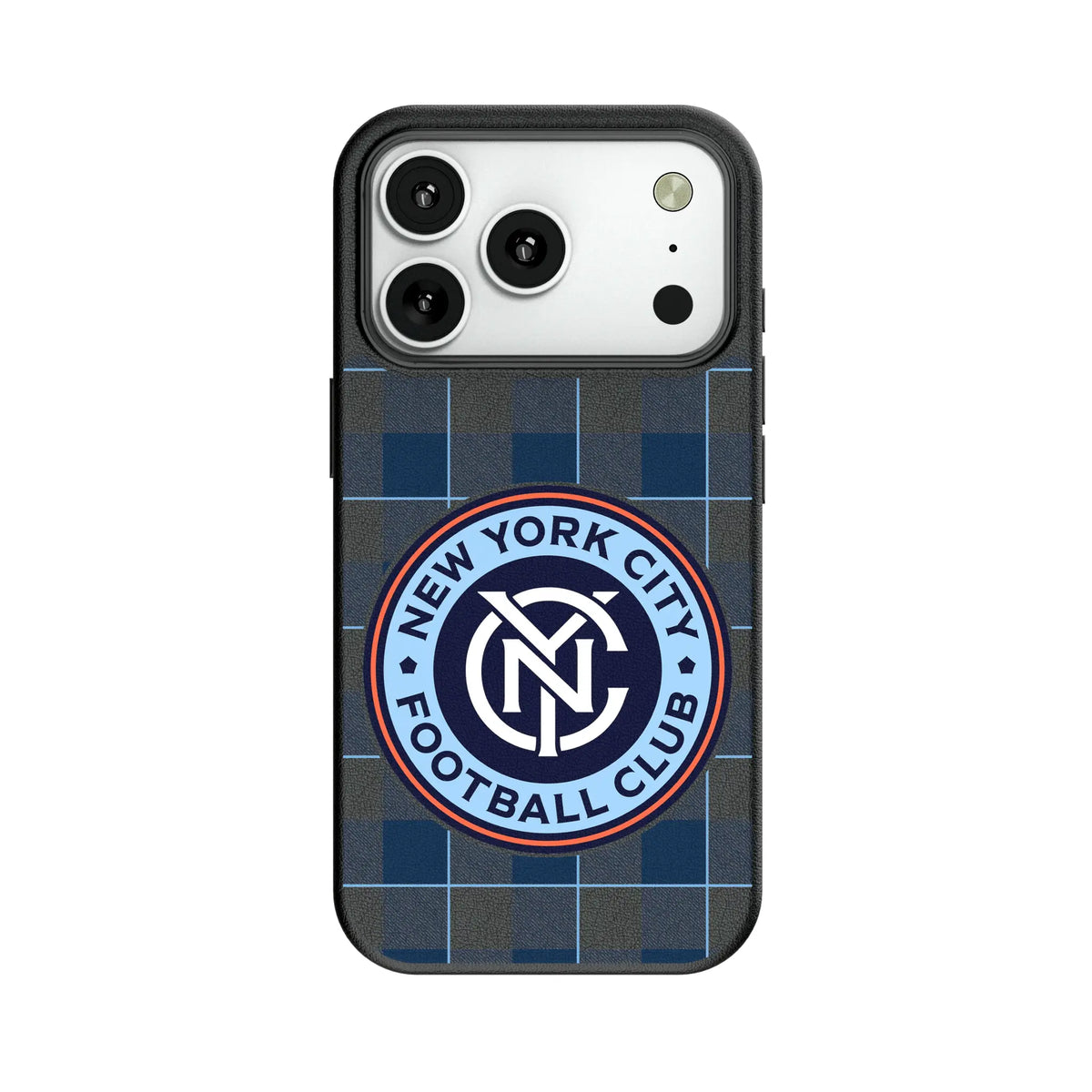 New York City FC Plaid MagSafe Compatible Phone Case for Apple iPhone 7