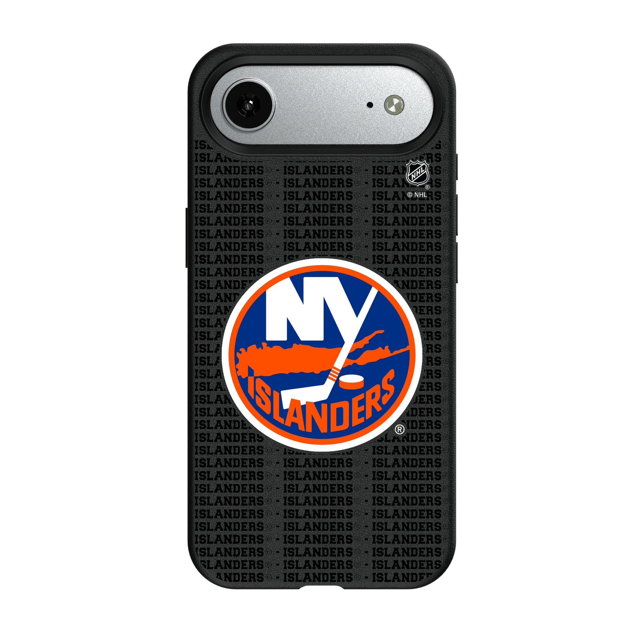 New York Islanders Text Backdrop MagSafe Compatible Phone Case for Apple iPhone 8