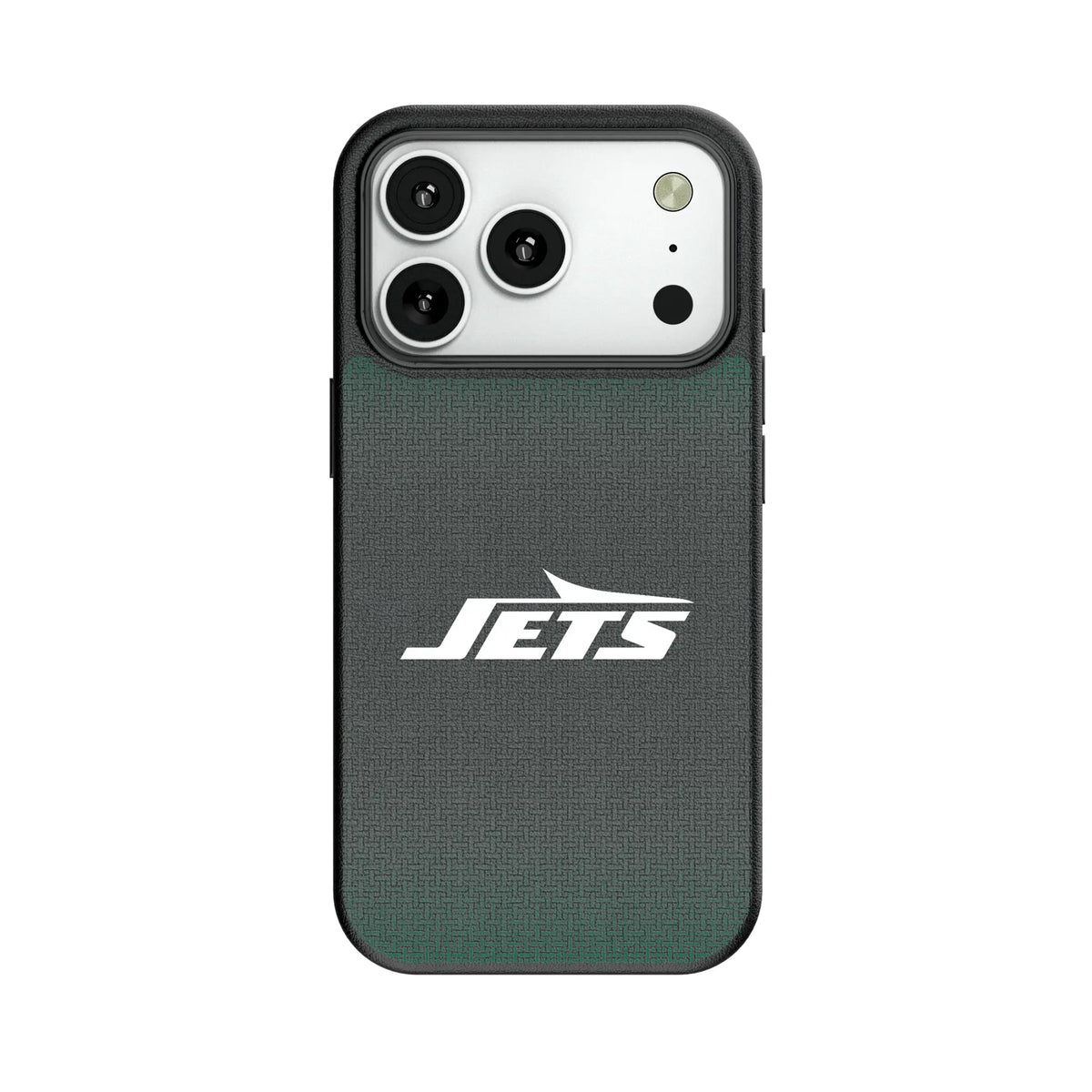 New York Jets Linen MagSafe Compatible Phone Case for Apple iPhone 10