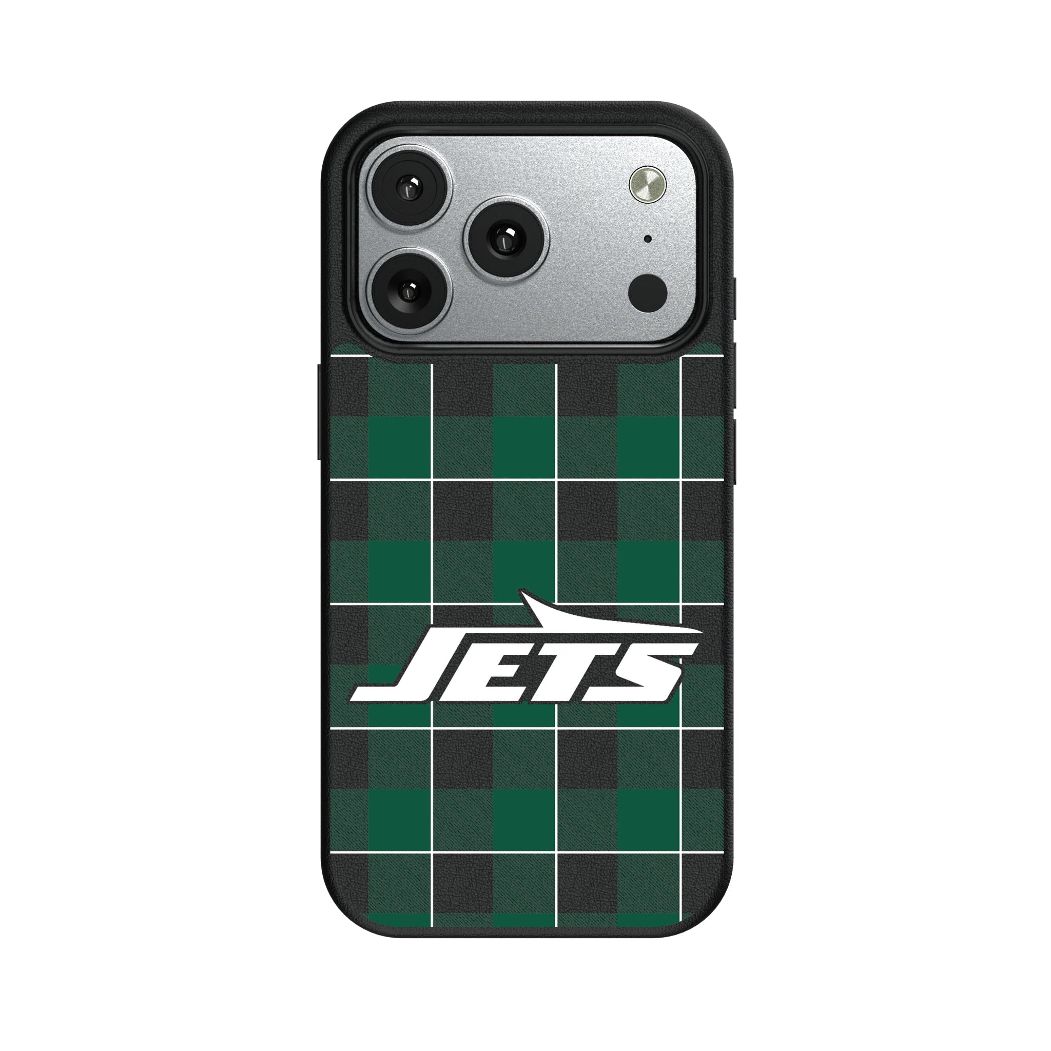 New York Jets Plaid MagSafe Compatible Phone Case for Apple iPhone 9
