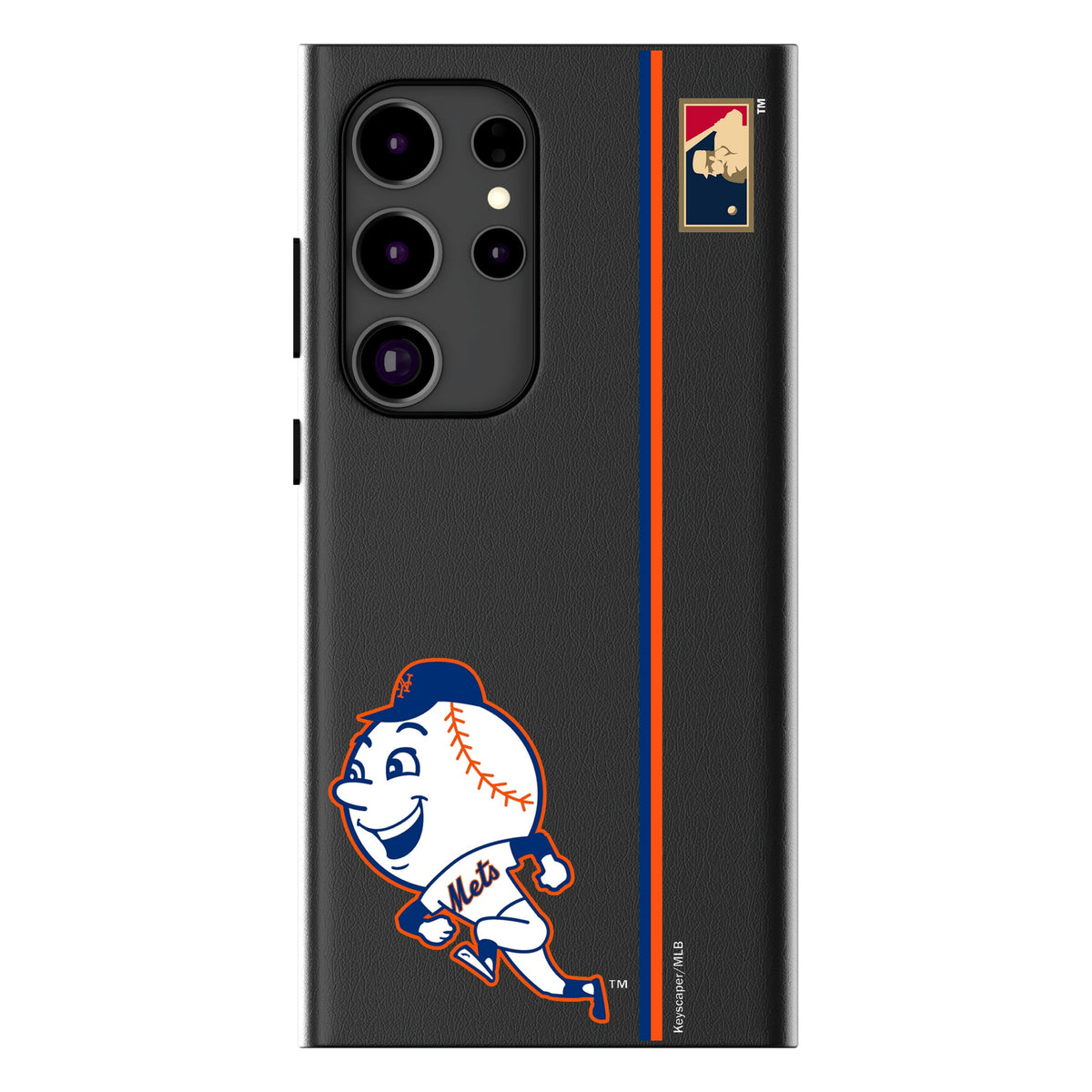 New York Mets 2014 - Cooperstown Collection Sidebar MagSafe Compatible Phone Case for Samsung Galaxy 18