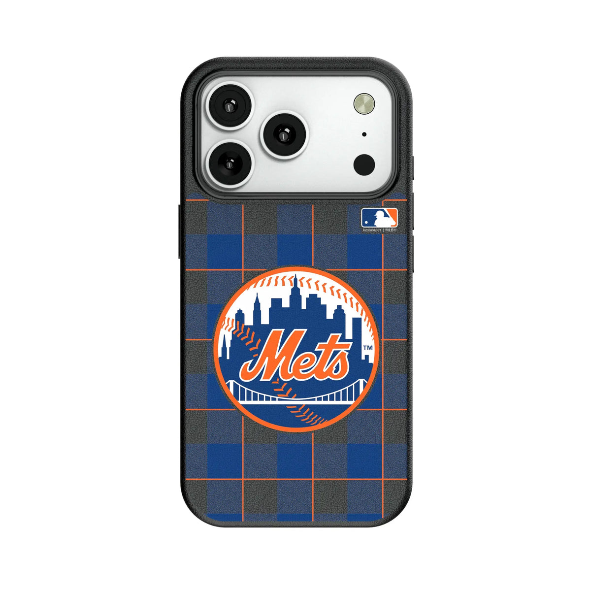 New York Mets Plaid MagSafe Compatible Phone Case for Apple iPhone 7