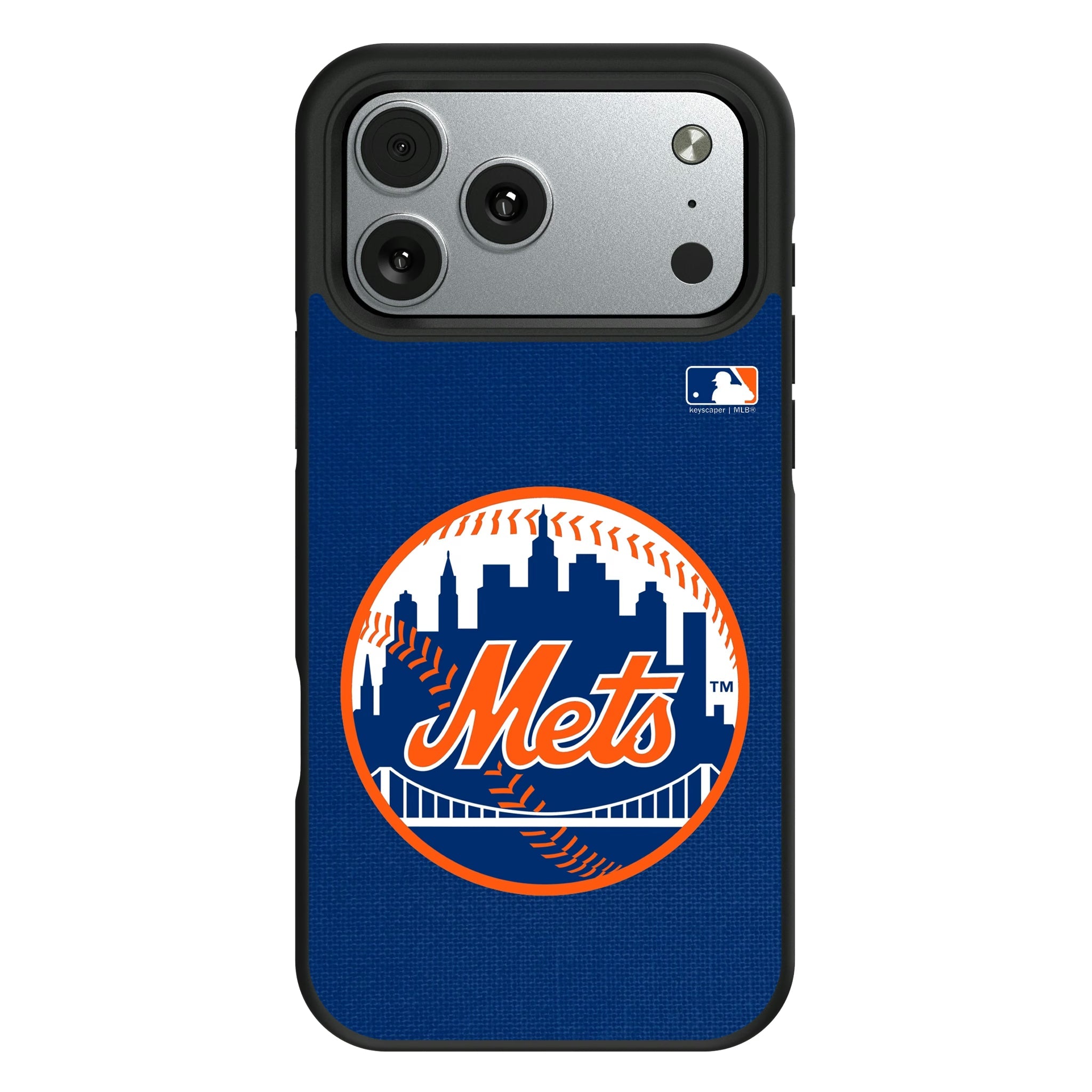 New York Mets Solid Bump Phone Case for Apple iPhone 12