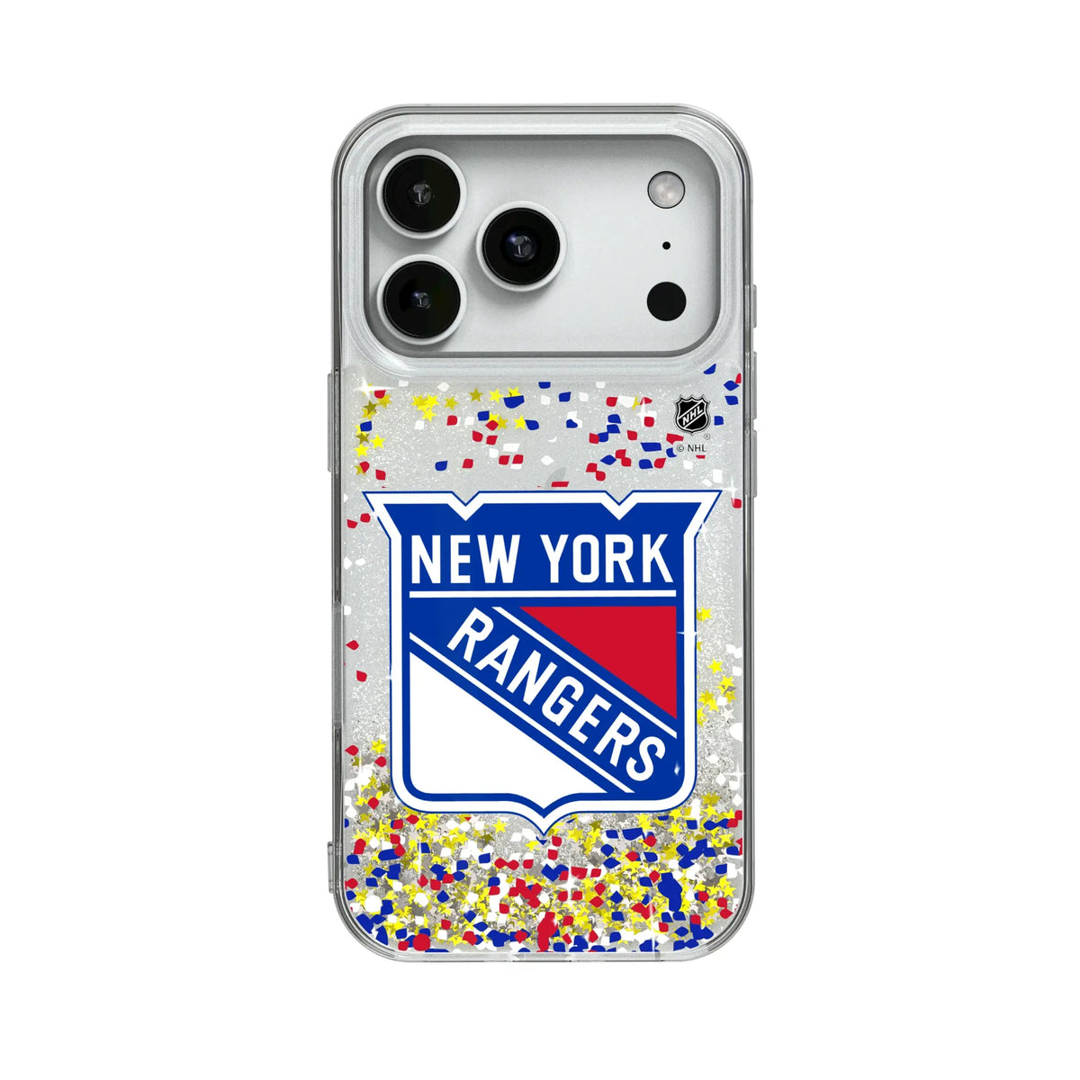 New York Rangers Confetti Glitter Phone Case 19