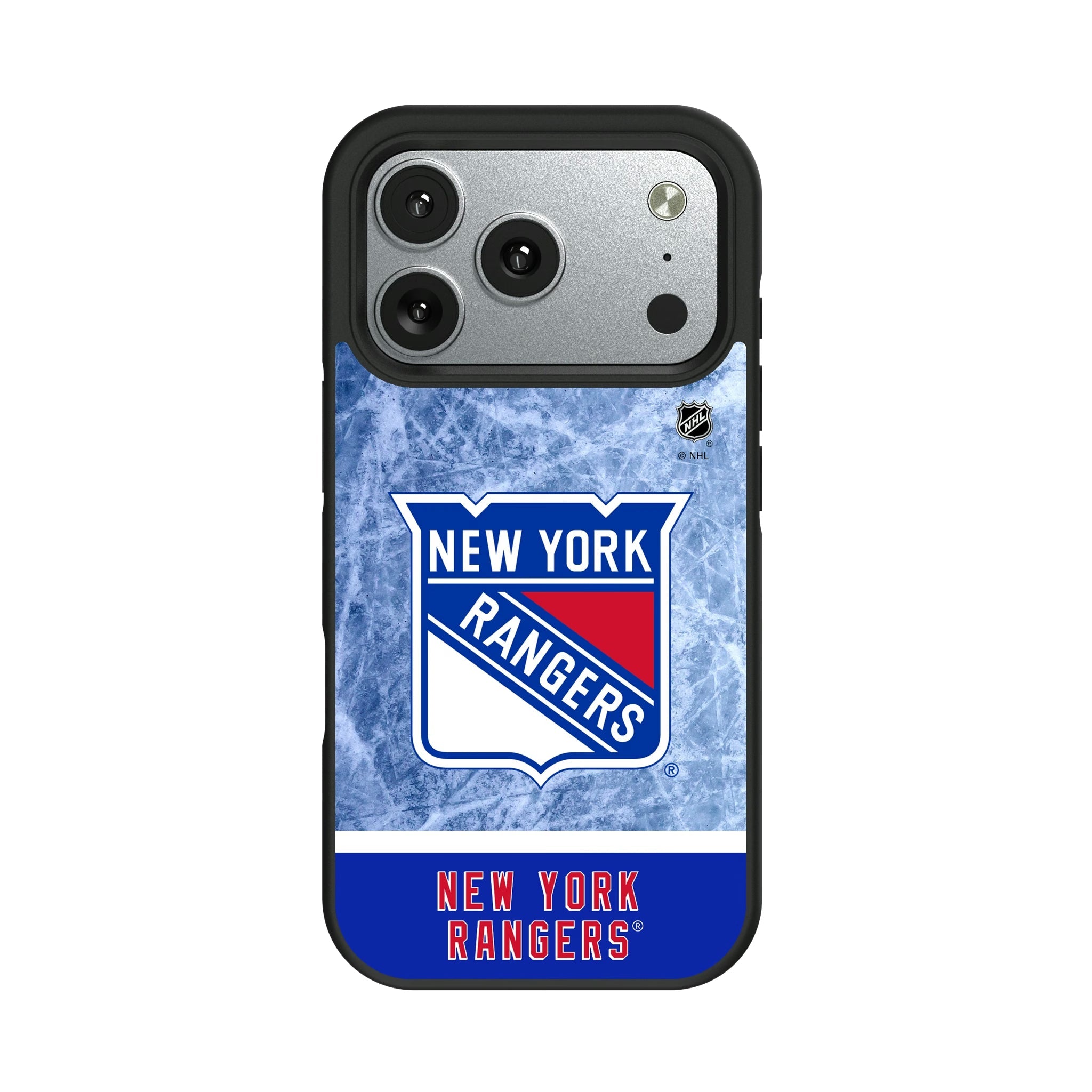 New York Rangers Ice Wordmark Bump Phone Case 10