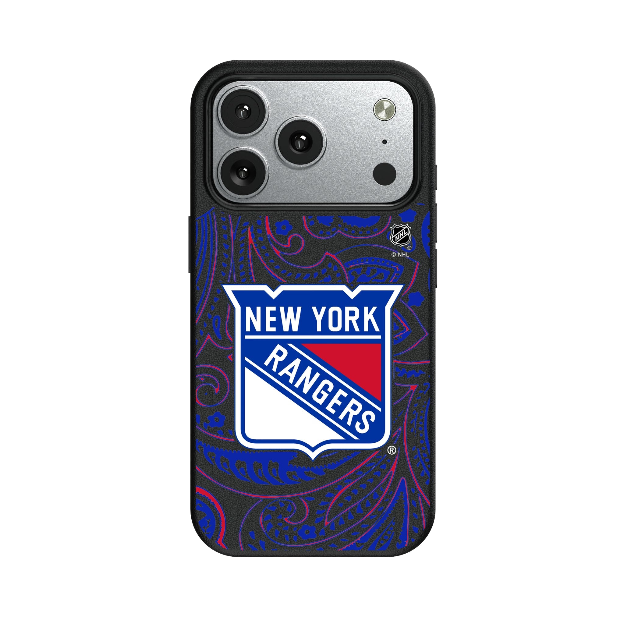 New York Rangers Paisley MagSafe Compatible Phone Case for Apple iPhone 8