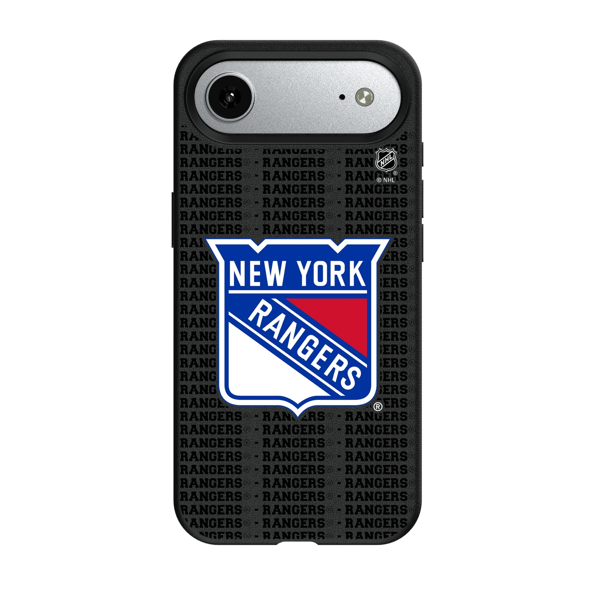 New York Rangers Text Backdrop MagSafe Compatible Phone Case for Apple iPhone 8