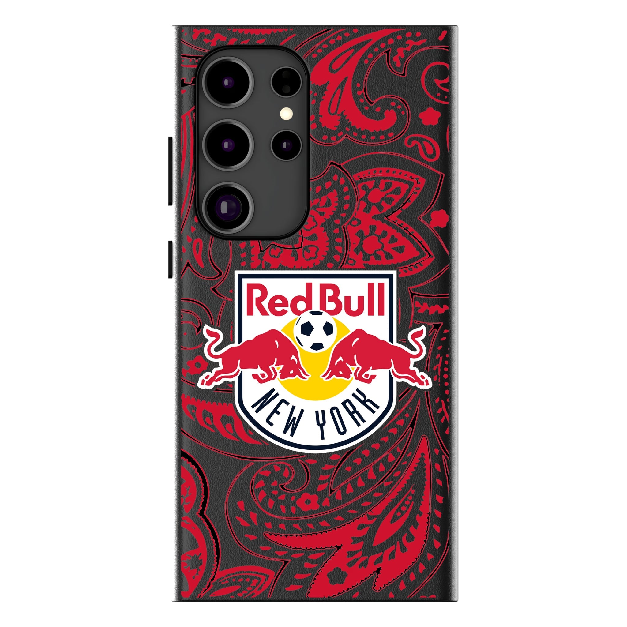 New York Red Bulls Paisley MagSafe Compatible Phone Case for Samsung Galaxy 13