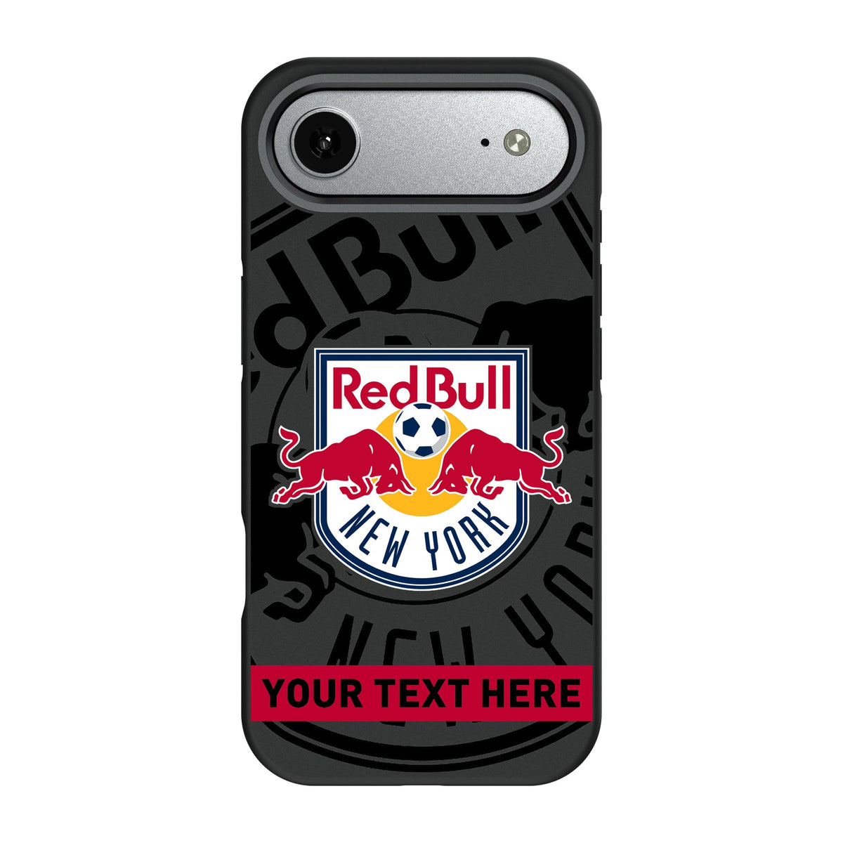 New York Red Bulls Personalized Tilt Bump Phone Case for Apple iPhone 10