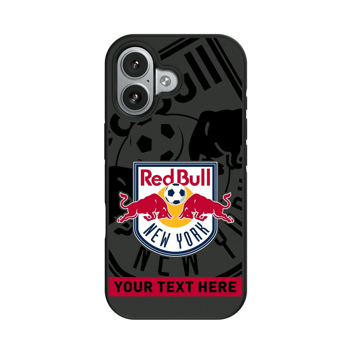 New York Red Bulls Personalized Tilt Bump Phone Case for Apple iPhone 9
