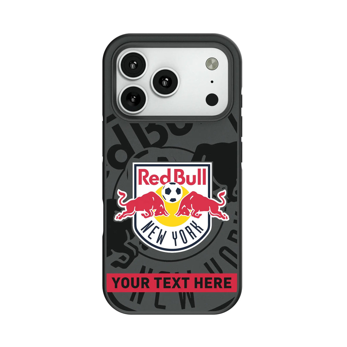 New York Red Bulls Personalized Tilt Bump Phone Case for Apple iPhone 14