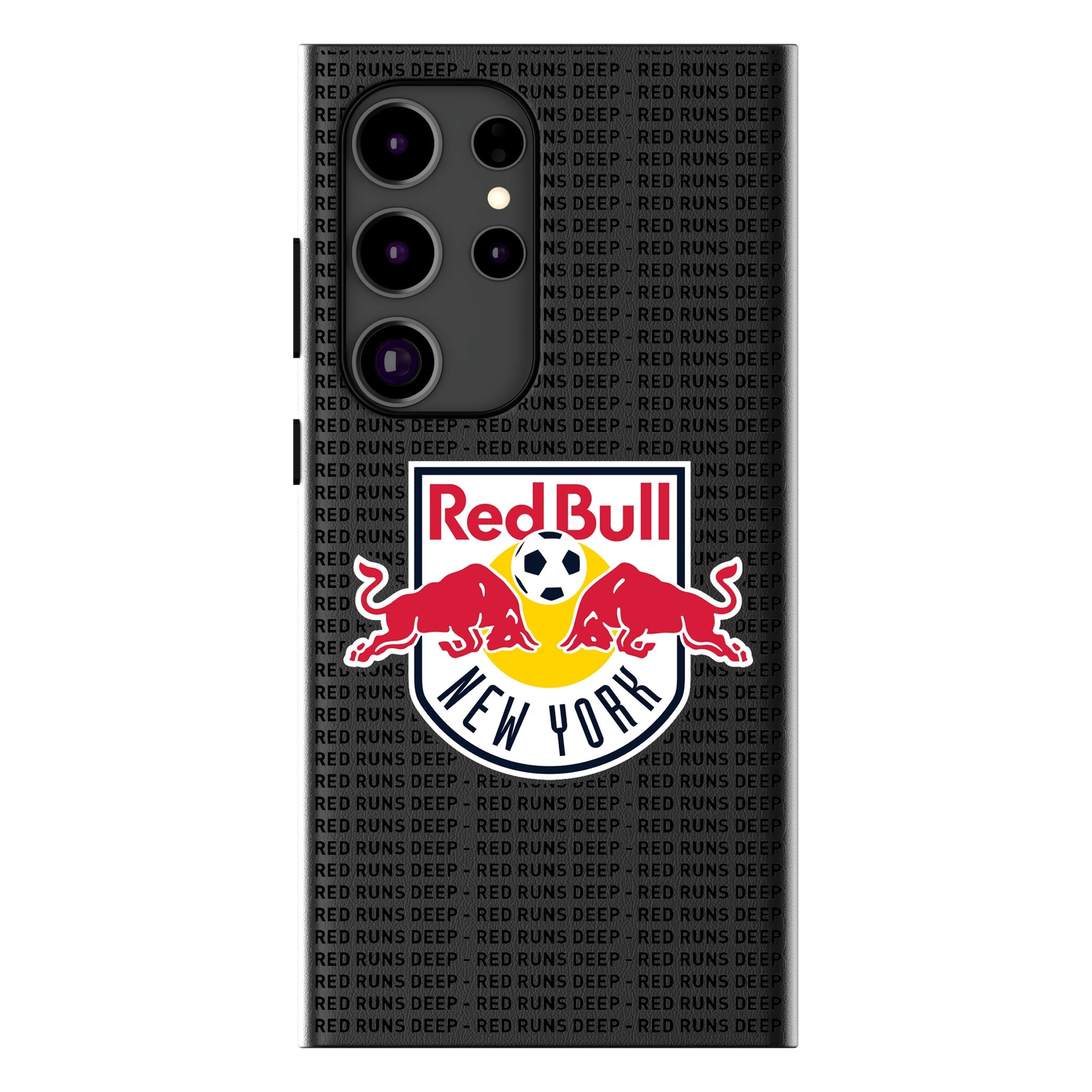 New York Red Bulls Text Backdrop MagSafe Compatible Phone Case for Samsung Galaxy 12