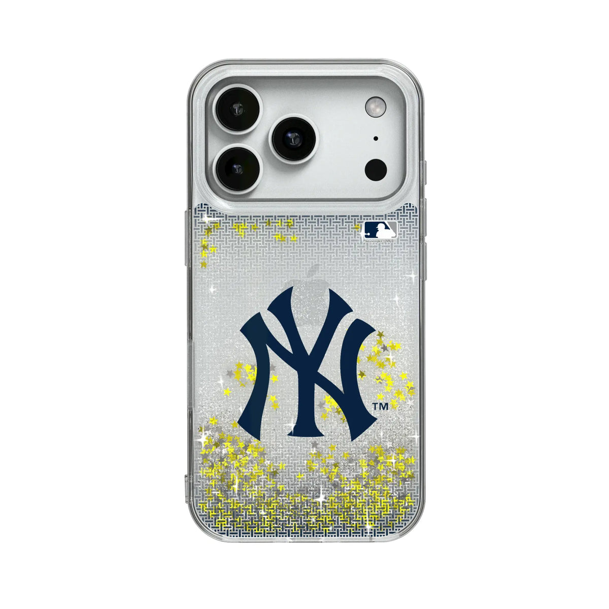 New York Yankees Linen Glitter Phone Case 18