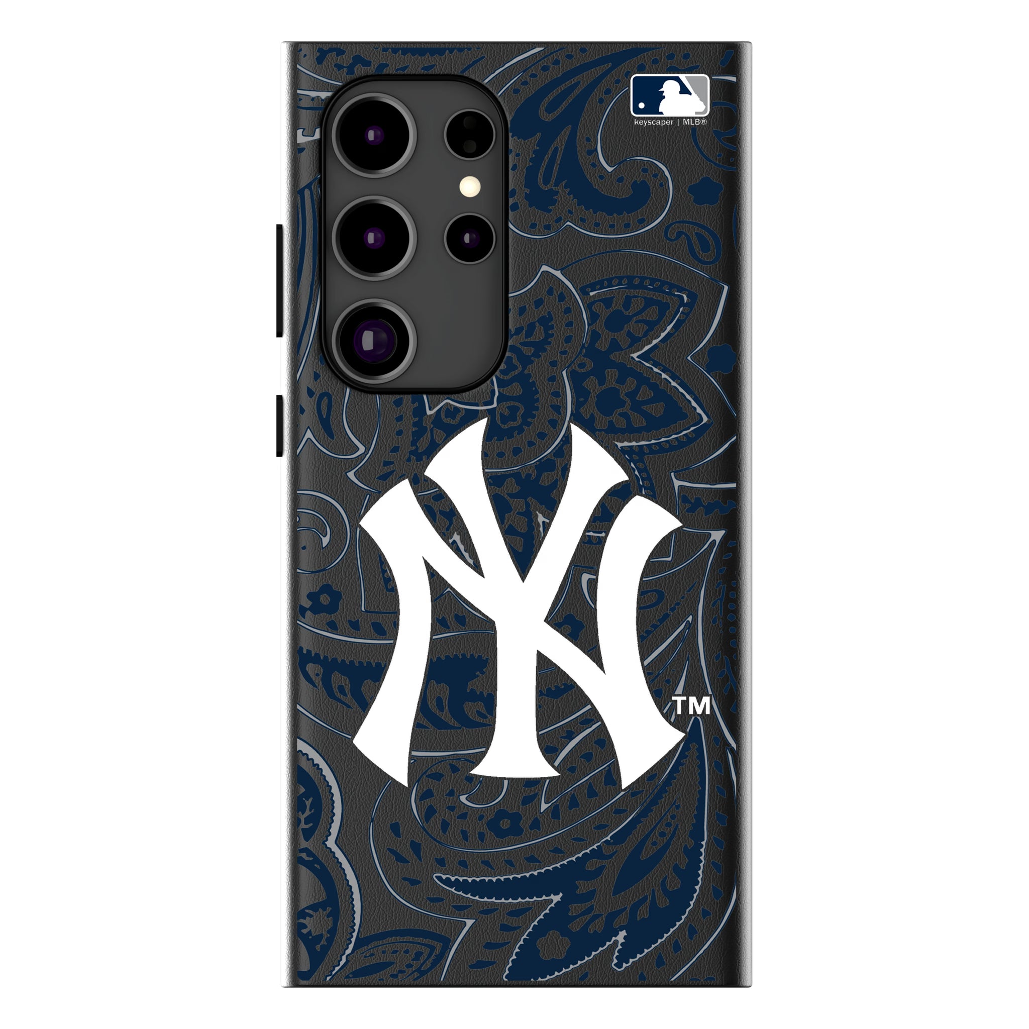 New York Yankees Paisley MagSafe Compatible Phone Case for Samsung Galaxy 11