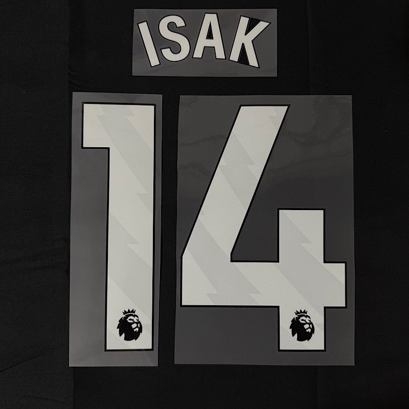 Newcastle 2023-Home ISAK #14 Official Name Set-White 1