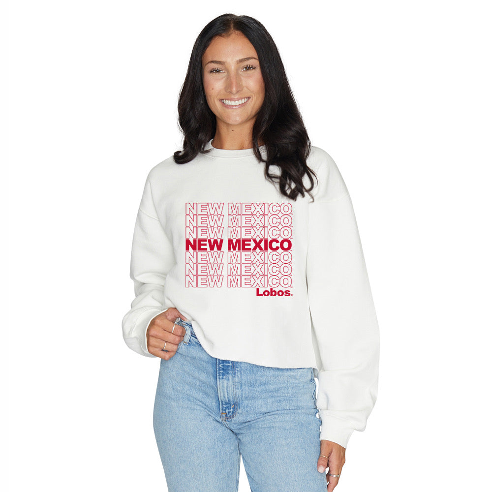 New Mexico Lobos Repeat Crewneck | lojobands