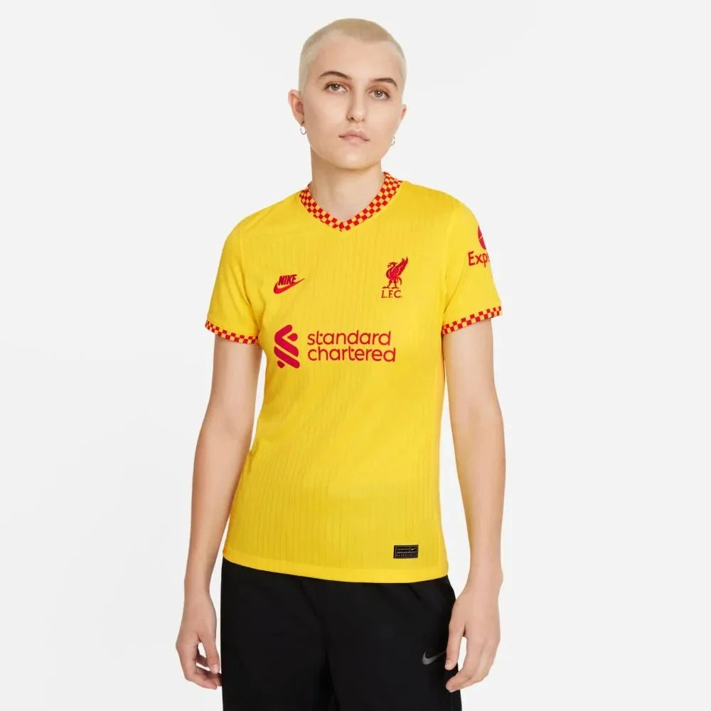 Nike 2021-22 Liverpool Women Third Jersey - Yellow 2