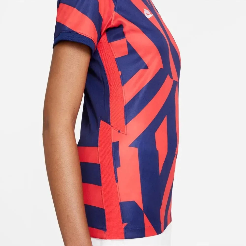 Nike 2021-22 USWNT Women Away Jersey - Navy-Red 4