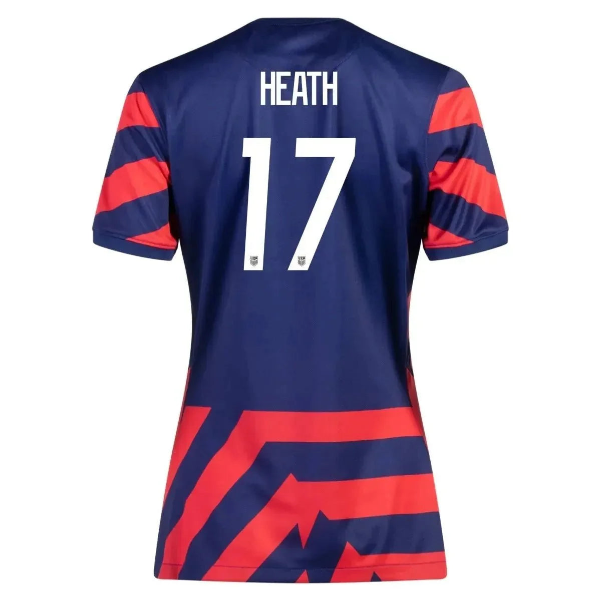 Nike 2021-22 USWNT Women Away Jersey - Navy-Red 8