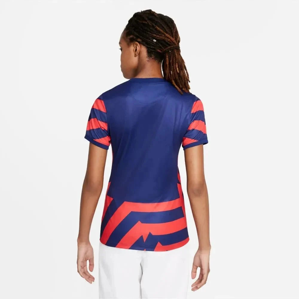 Nike 2021-22 USWNT Women Away Jersey - Navy-Red 2
