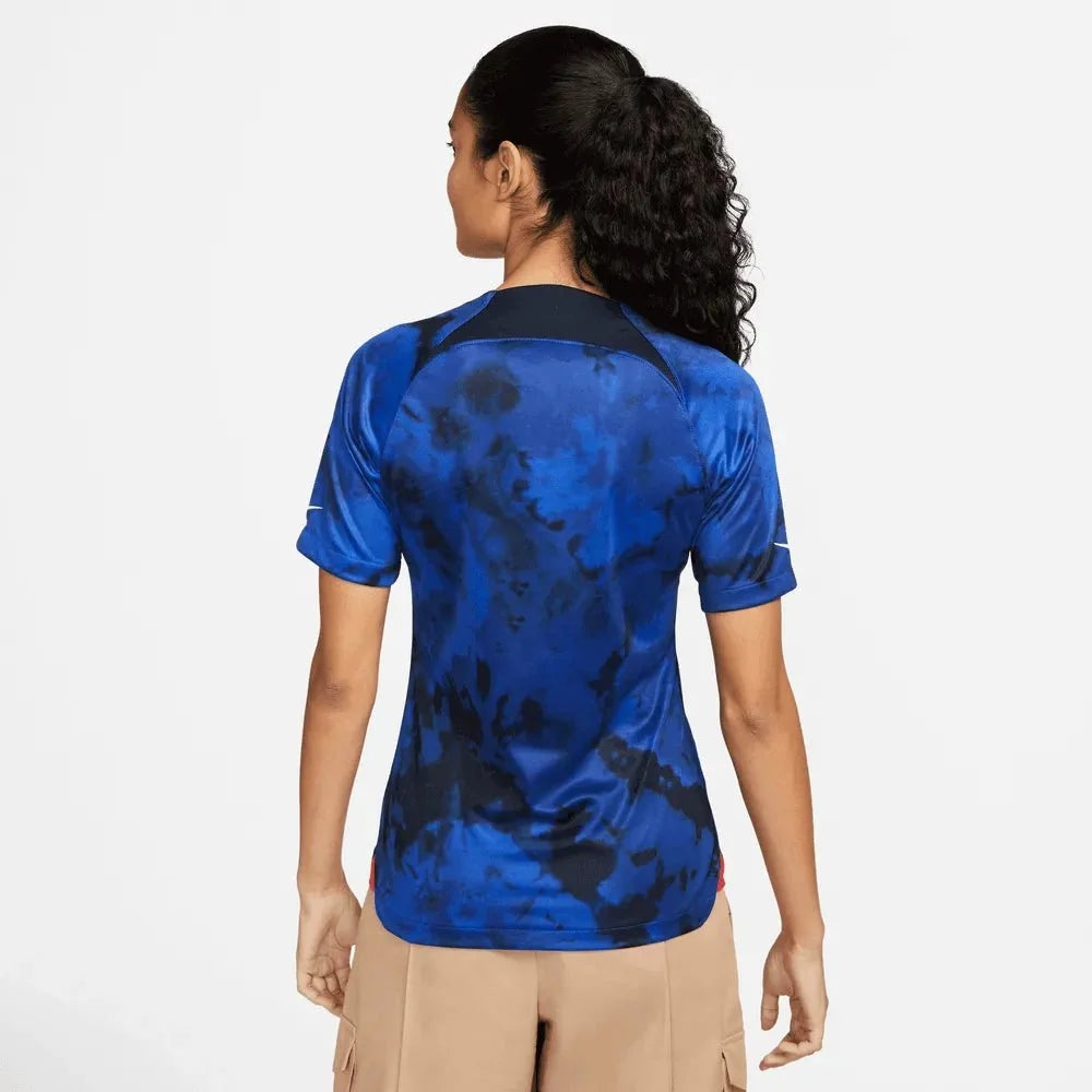 Nike 2022-23 USWNT Away Women  Jersey Bright Blue-White 2