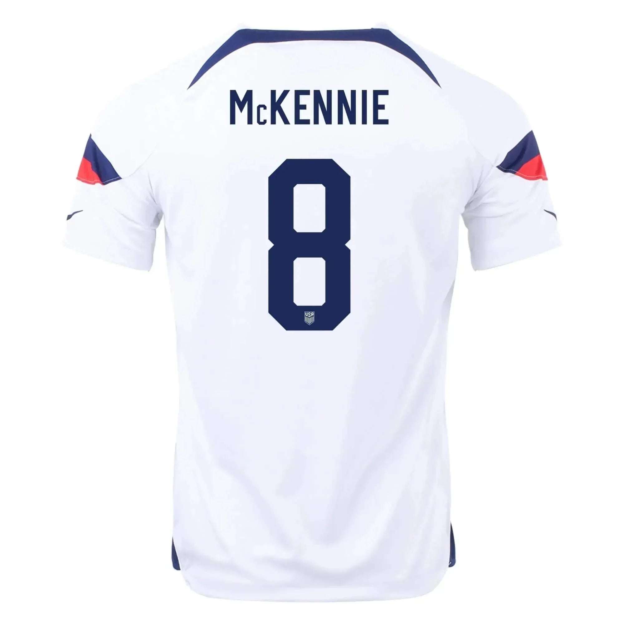 Nike 2022-23 USMNT Home Youth Jersey White-Loyal Blue 11