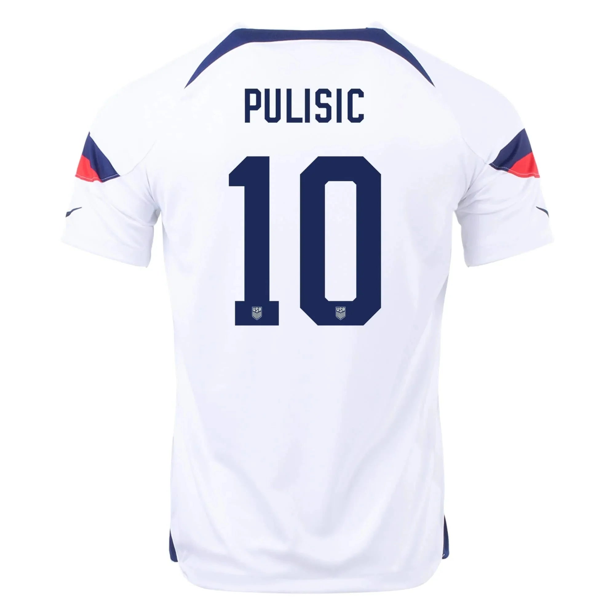 Nike 2022-23 USMNT Home Youth Jersey White-Loyal Blue 12