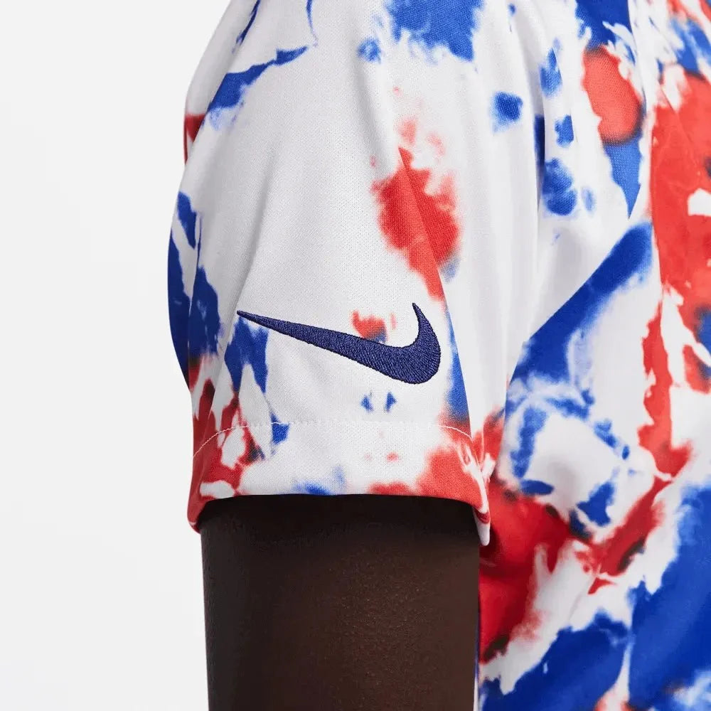 Nike 2022-23 USMNT Women's Pre-Match Jersey - White-Blue-Red 4