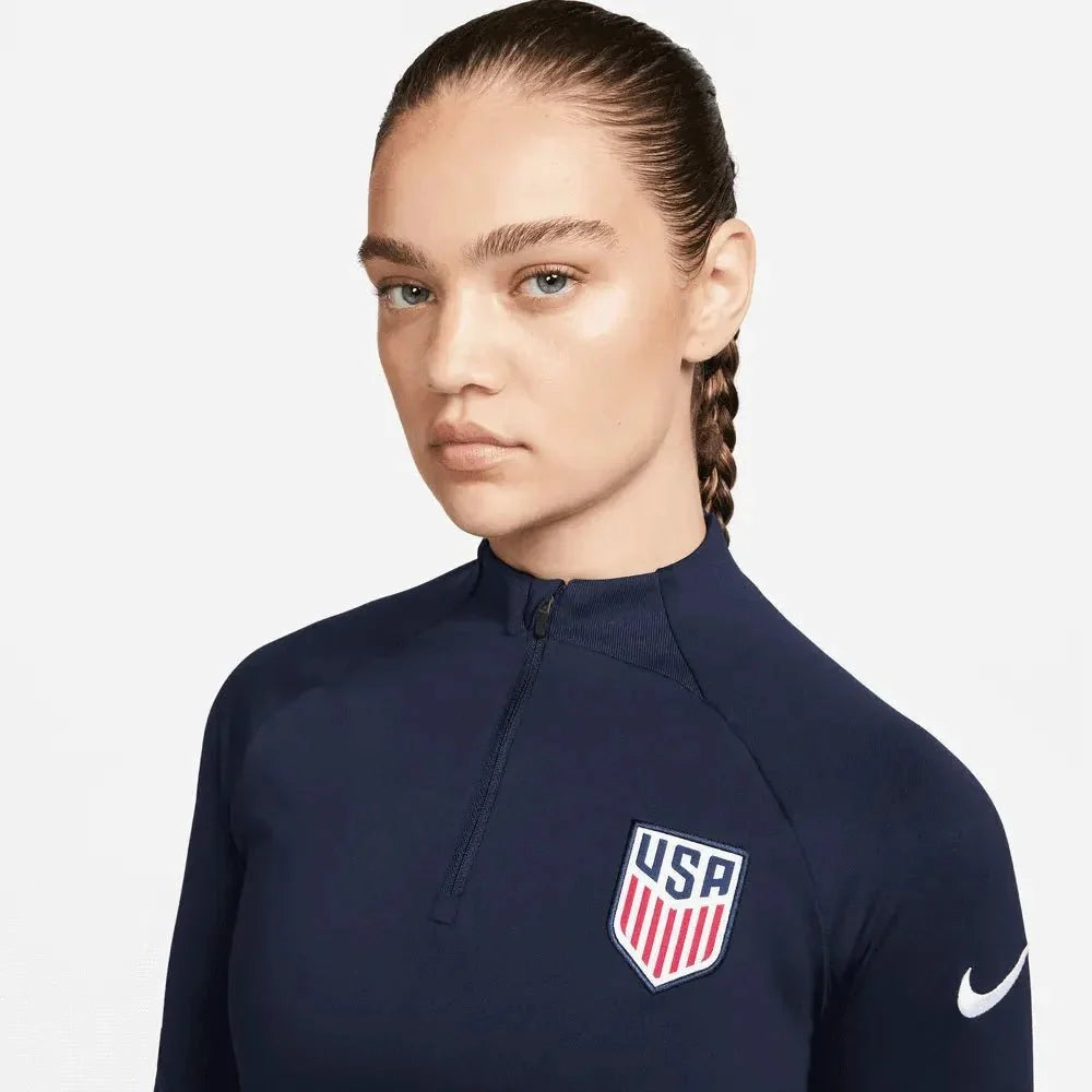 Nike 2022-23 USWNT Women's Strike Drill Top - Navy 3