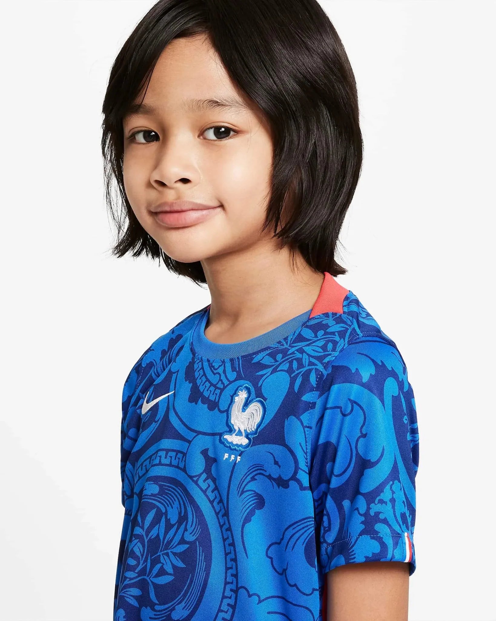 Nike 2022 France Kids' Mini Kit - Blue-White 3