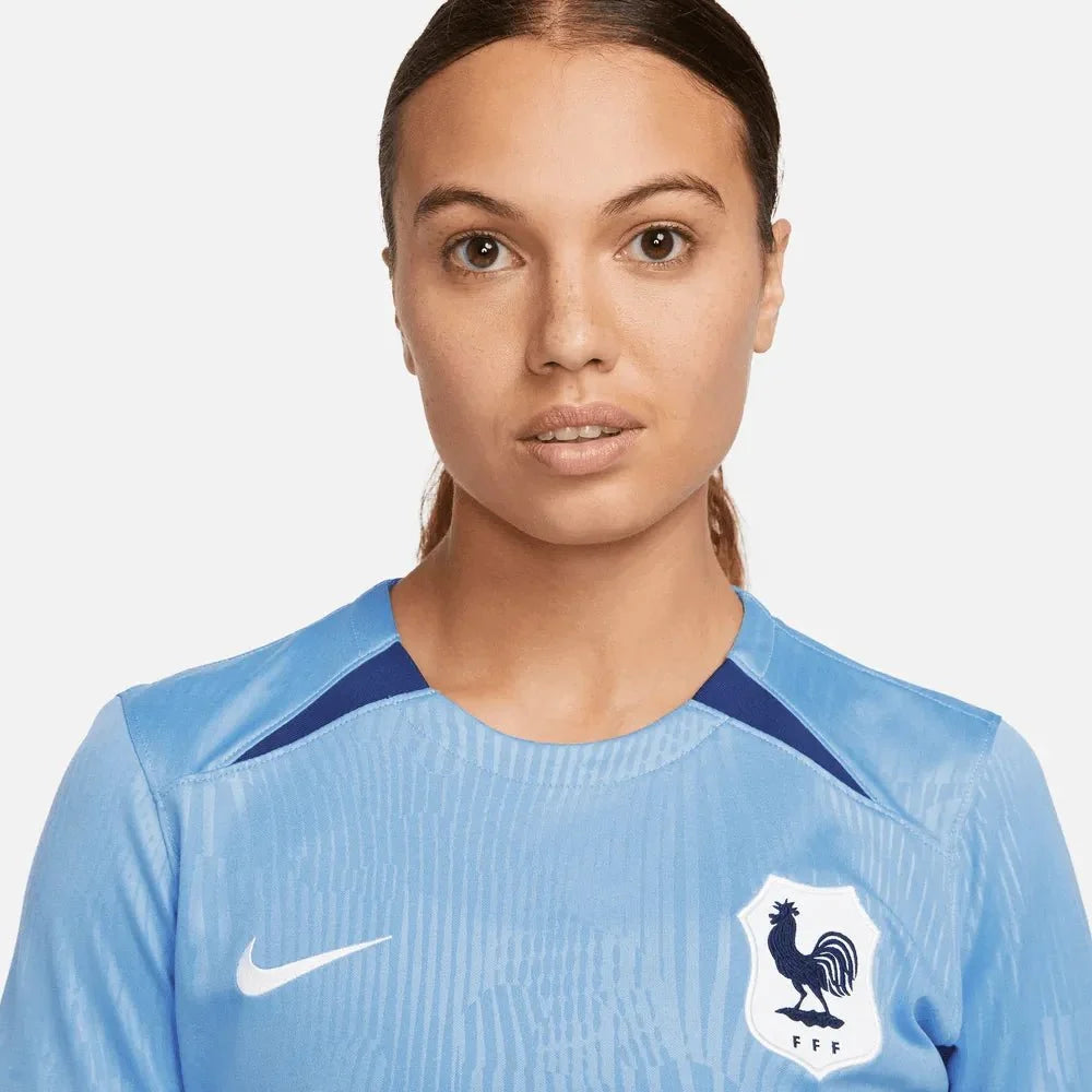 Nike 2023-24 France Women's Stadium Home Jersey 5