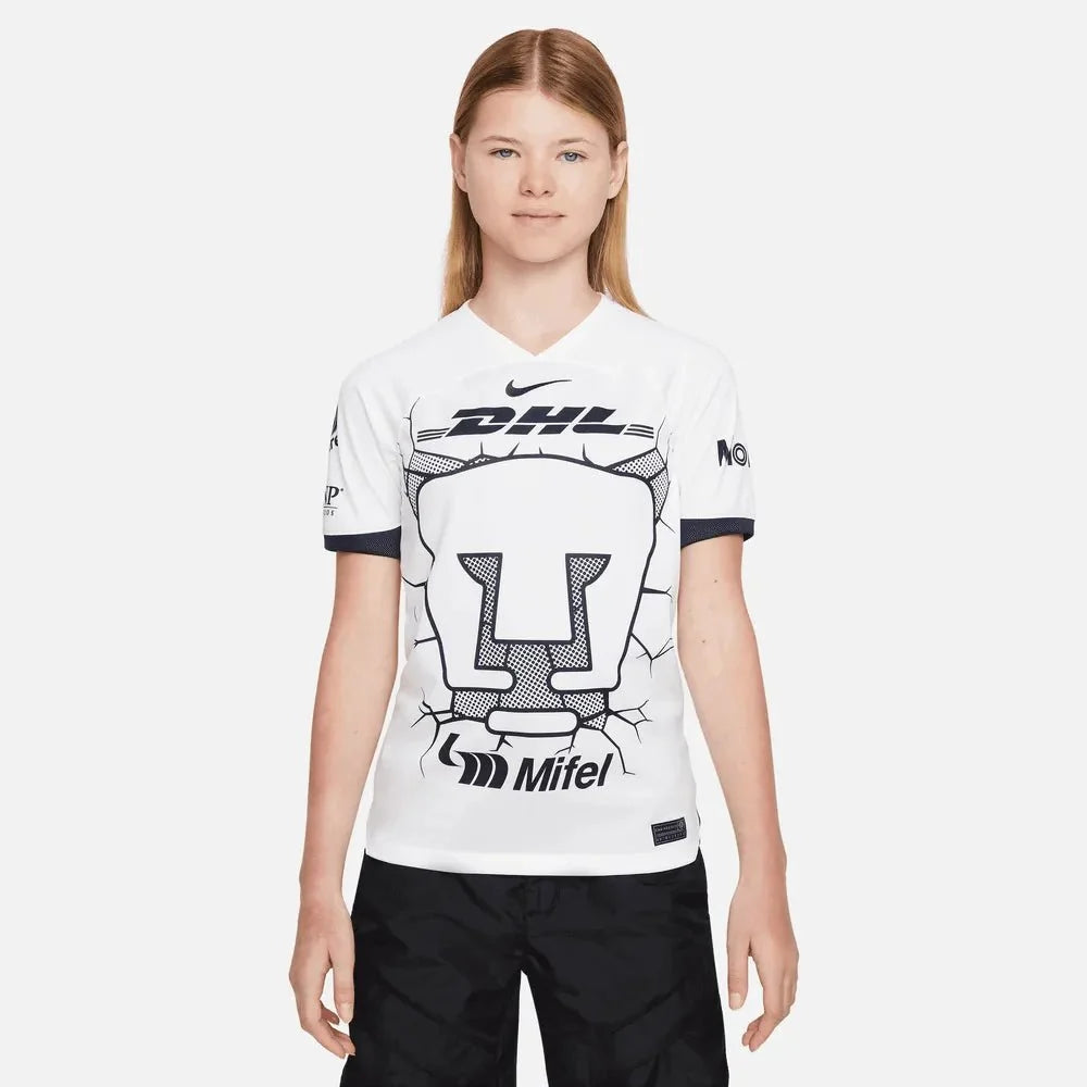 Nike 2023-24 Pumas Youth Home Jersey 1