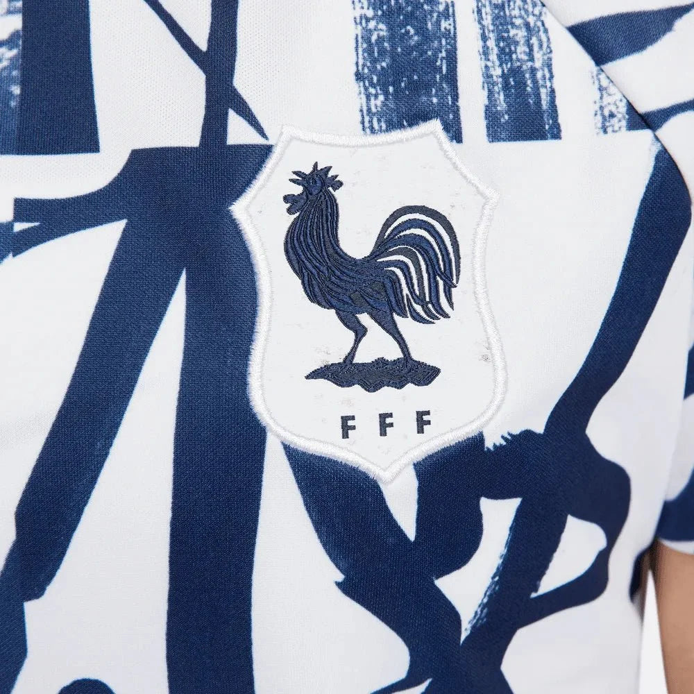 Nike 2023 France Womens Pre-Match Jersey 3