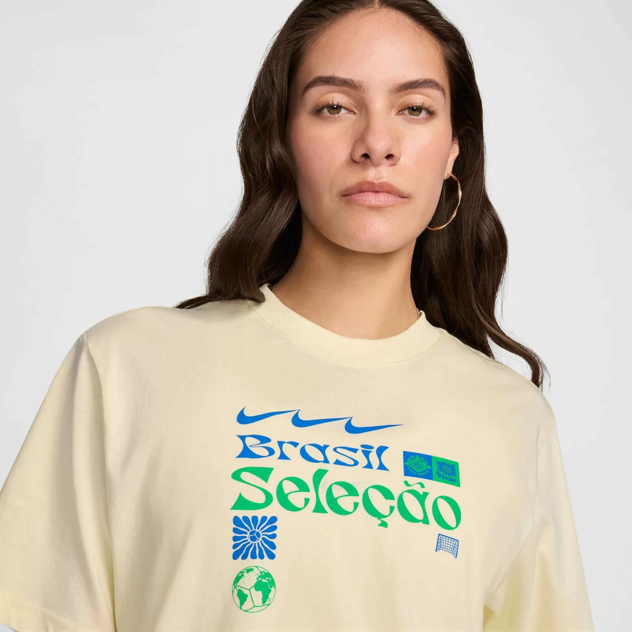 Nike 2024-25 Brazil Women's Earth SS Tee 3