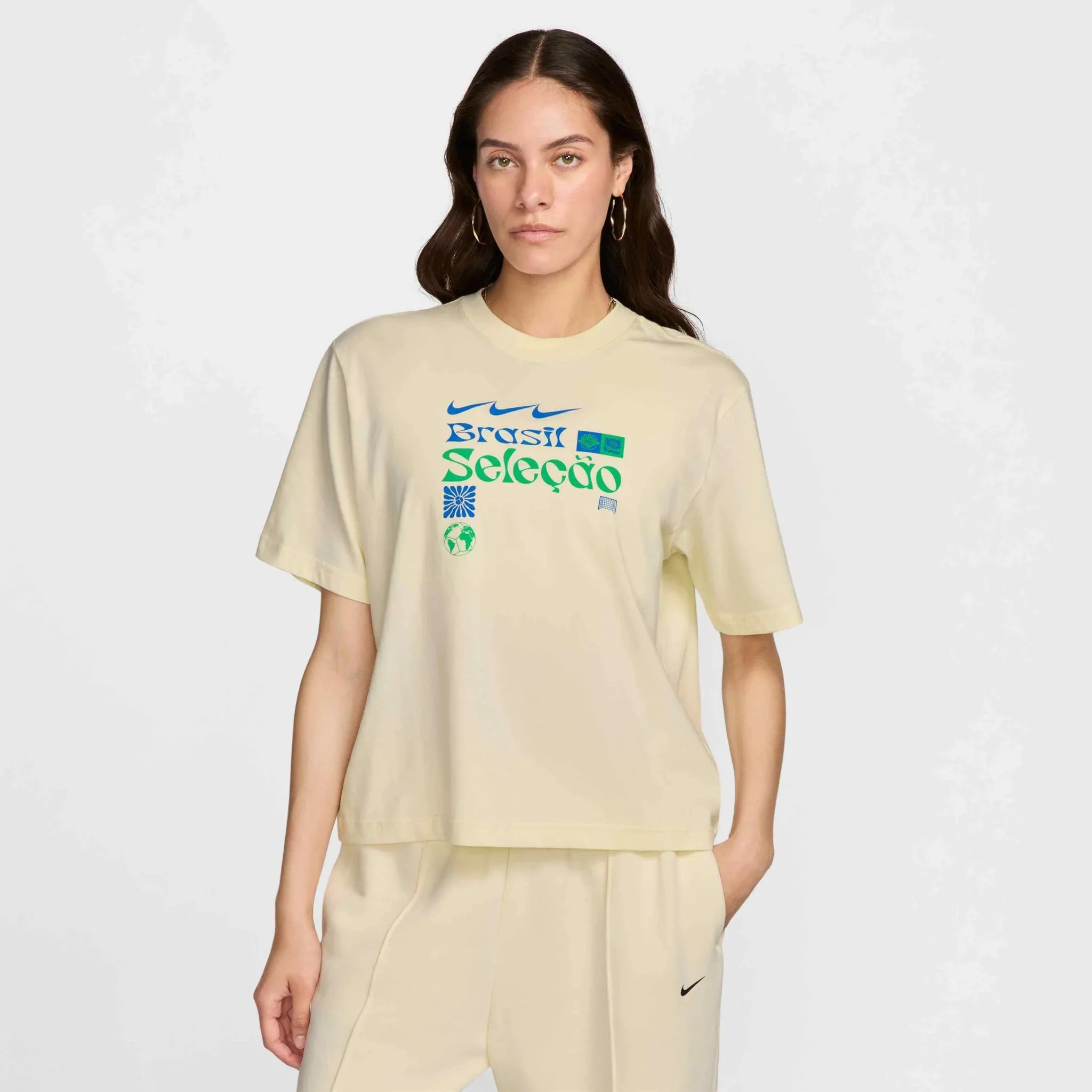 Nike 2024-25 Brazil Women's Earth SS Tee 1